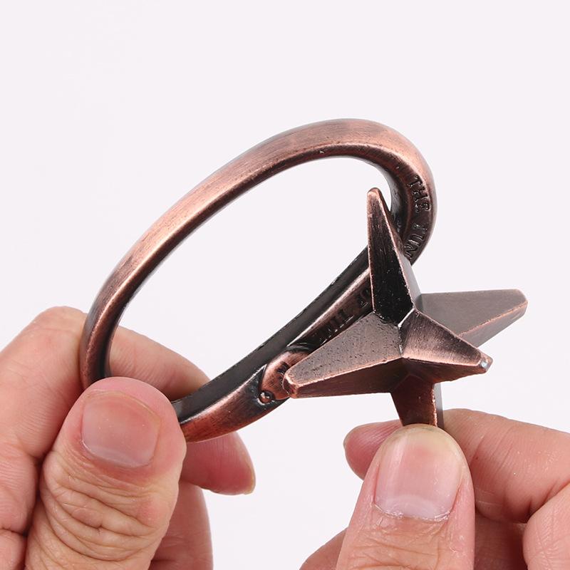 Snake Escape Metal Puzzle Brain Teaser Fidget Toys For Anxy IQ Games Kids Adults Puzzle — фото 6