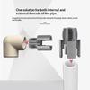 3Pcs Heavy-Duty Pvc/Plastic Pipe Threading Tool Kit 1/2" 3/4" 1" Male & Female Threads For Pvc Ppr Mpp Pipes