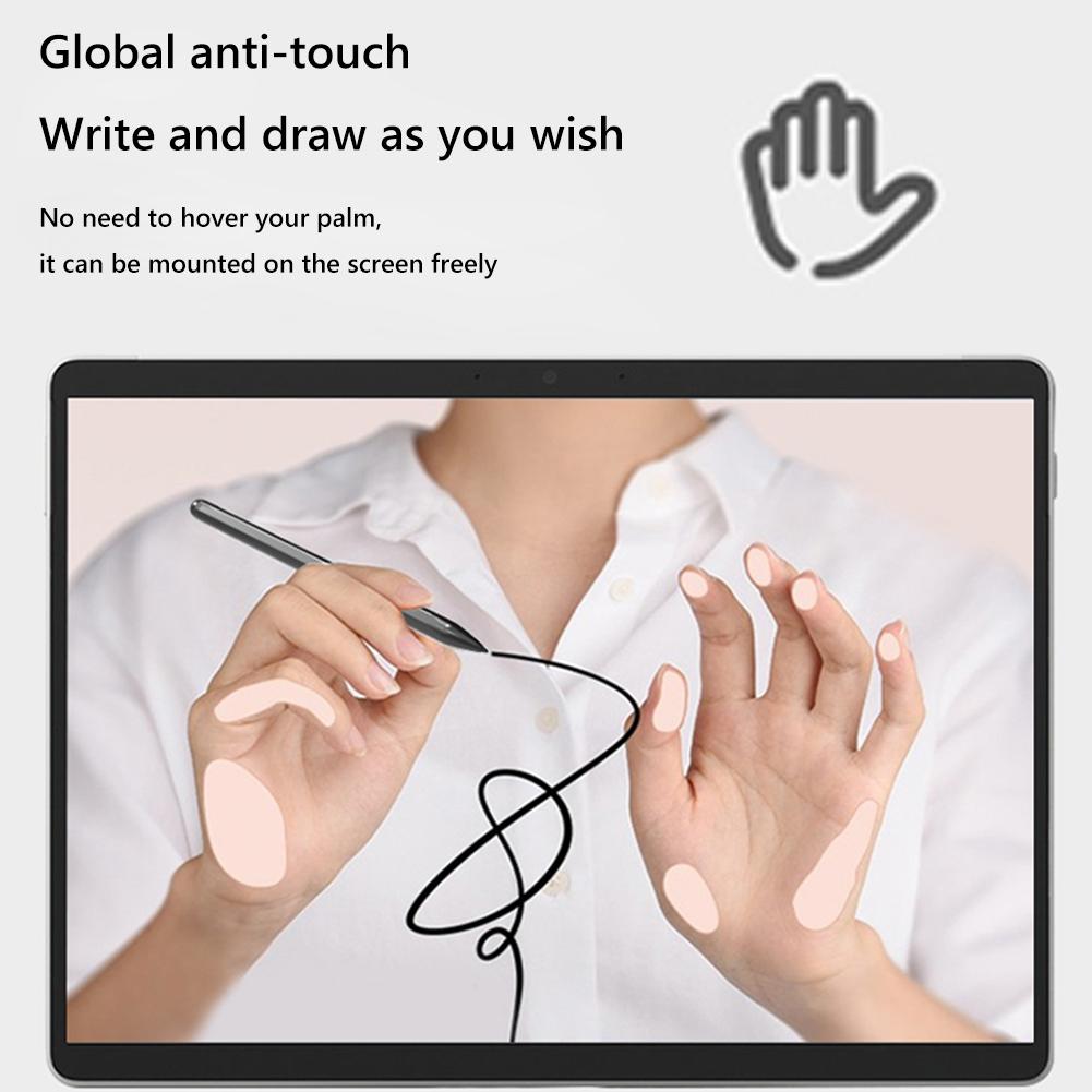 Touch Stylus Pen Magnetic Active Capacitive Stylus 4096 Pressure Sensitive with 3 Pen Tips for HP Envy X360/Asus Vivobook Flip