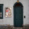 Vintage Snowman Reindeer Iron Metal Sign 12x8 Inch for Home Bar Cafe Christmas Wall Decor