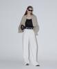 Rene J. Dean Pintuck Wide Pants - Ivory