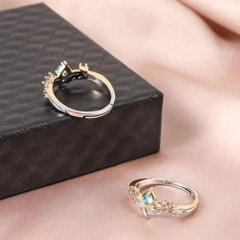 Anime Spiel Genshin Impact Wanderer Thema Cosplay Ring Unisex Verstellbare Öffnung Anhänger Ringe Schmuck Zubehör Geschenke