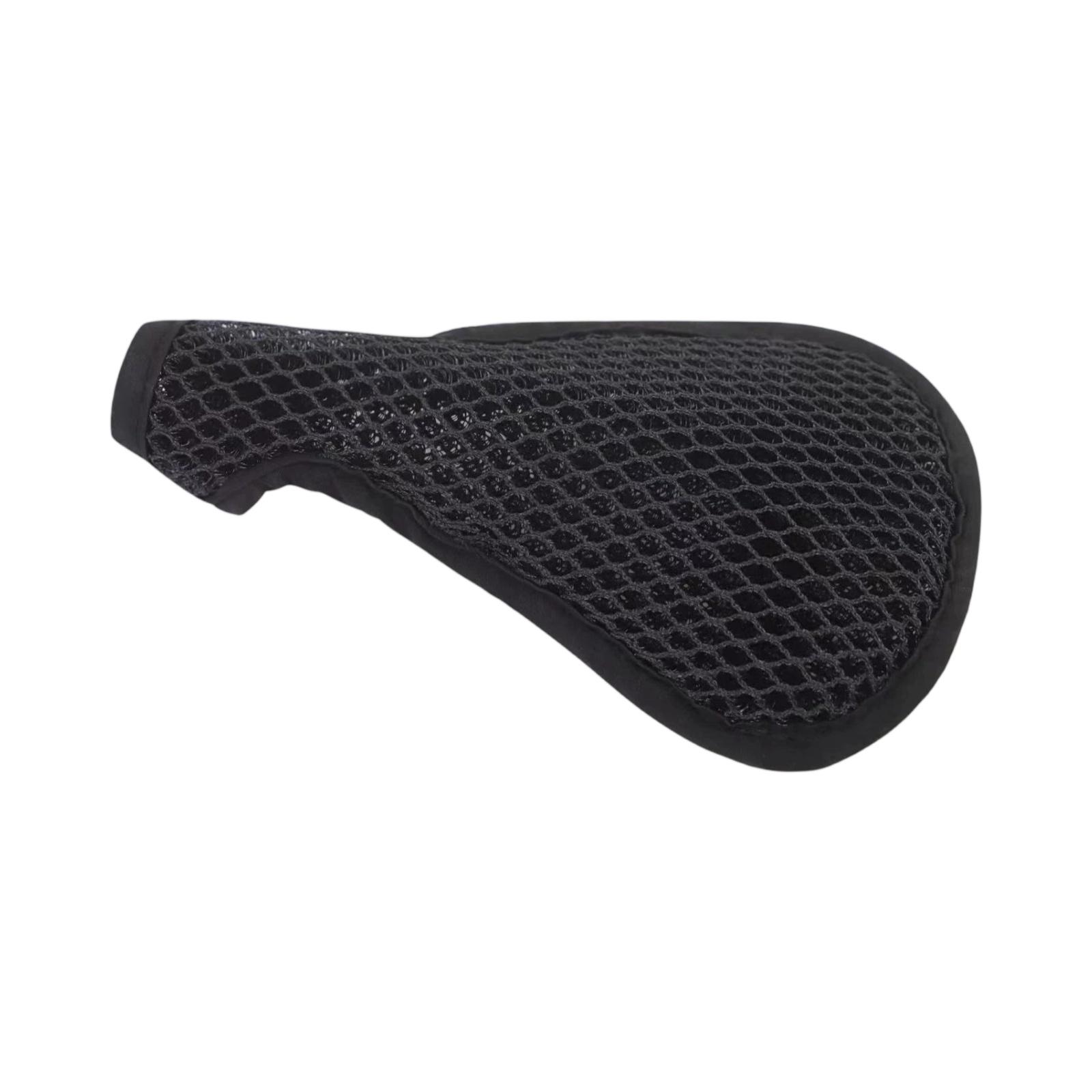 

Heat Insulation Seat Cover, Heat Insulation Seat Net, Breathable Net Cover for & Mountain Bike, Universal Fit One Size чёрный