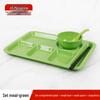 A5 Melamine Divided Cafeteria Tray