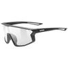 Sunglasses UV400 Eye for Cycling and Outdoor Skyryse Black Matte [Uvex] Kids' Protection, Non-Slip, Lightweight, Activities, Jr. (Clear)