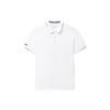 Polo Shirts Men's White Polo Collar Moderate Straight Fit F11M327106F-WT