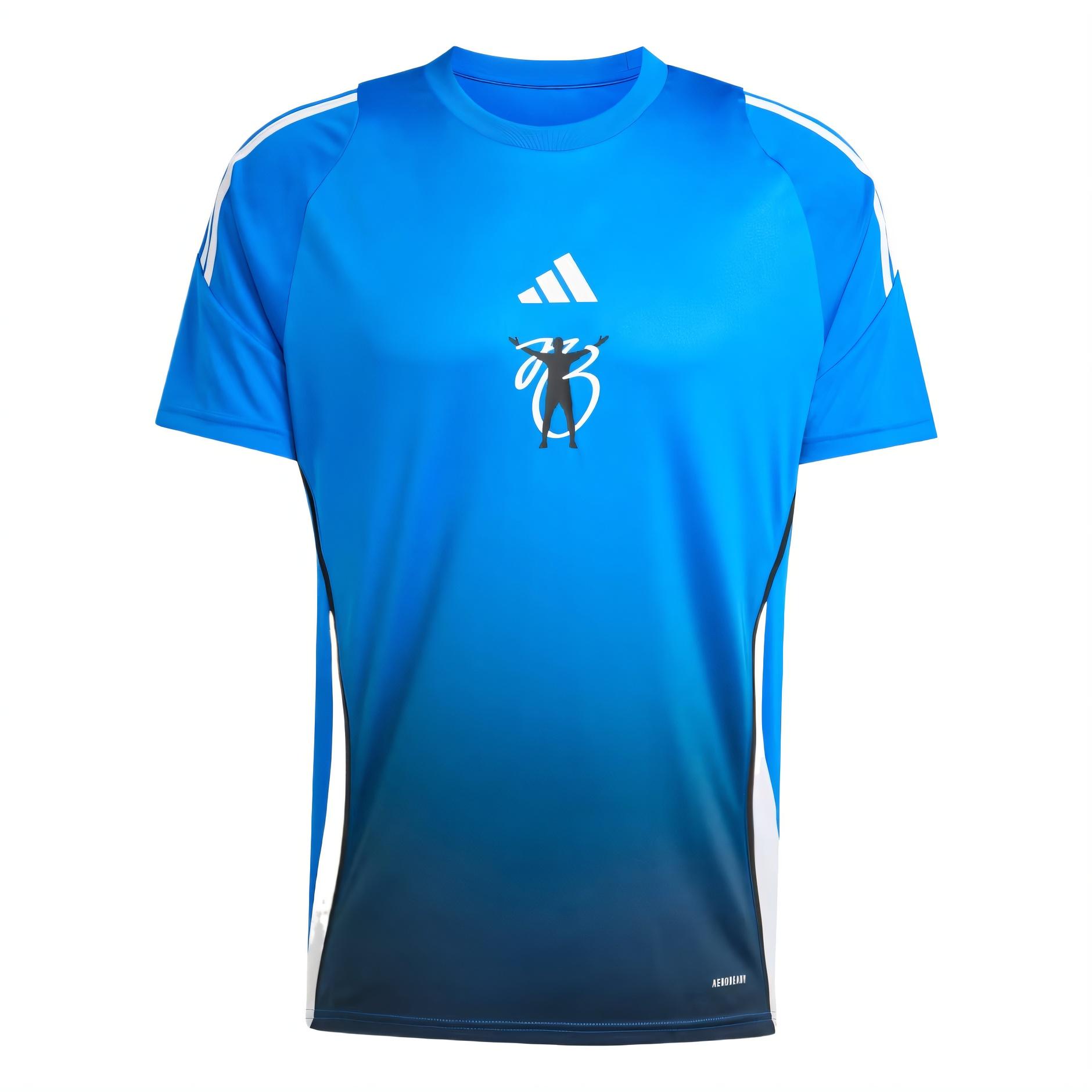 adidas x Jude Bellingham Training Jersey Glow Blue Men s JX6297 L