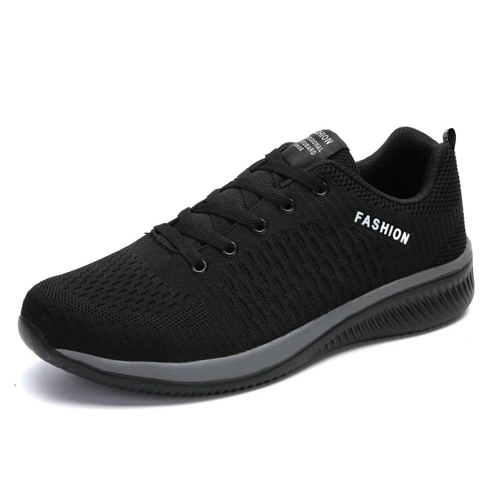 Mode SYTK Herren Laufschuhe Walking Strickschuhe Damen Mode Freizeitsneaker Atmungsaktiv Sportlich Athletisch Fitnessstudio Leichtgewicht