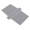 Silicone Sink Saddle Mat Protector Kitchen Bathroom Divider Mat Flexible Odorless Dishwasher Safe Non-slip Sink Divider Mat
