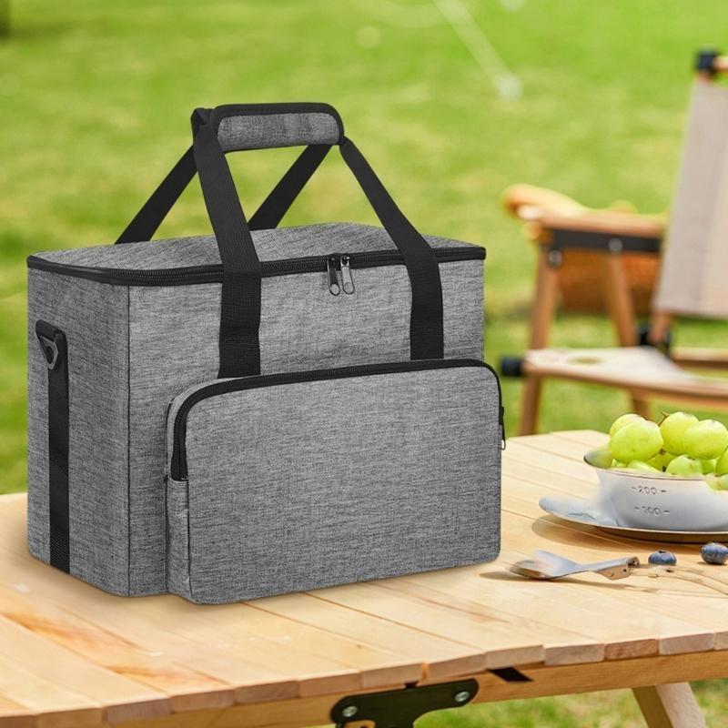 G8DA Power Station Carrying Case With Reinforced Base And Double Zipper Compartments For Solar Generators