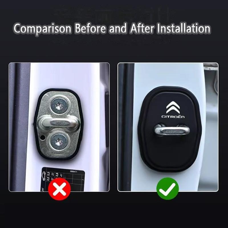 Türfanghaken Schutzabdeckung Einfache Montage Individuelle Dekoration Für Citroen C1 C4 C3 C5 C8 DS3 Berlingo Picasso Xsara