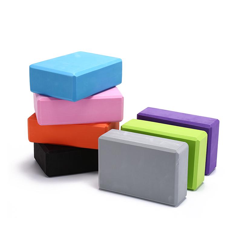 Yoga Block Exercise Fitness Sport Props Foam Brick Stretching Aid Pilates