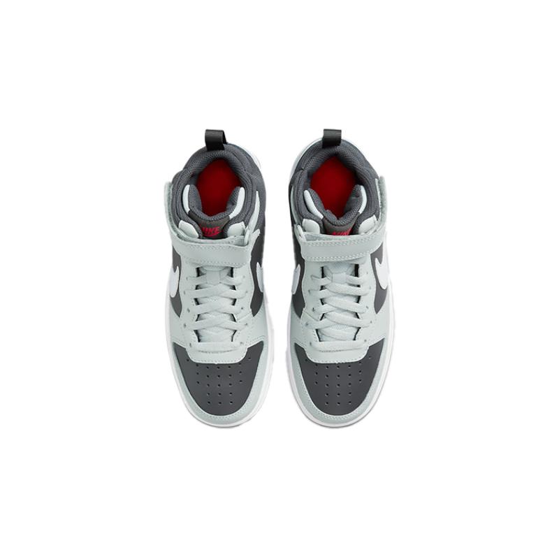 Nike Court Borough Mid 2 'Medium Ash Light Silver' GS Sneakers CD7782-200
