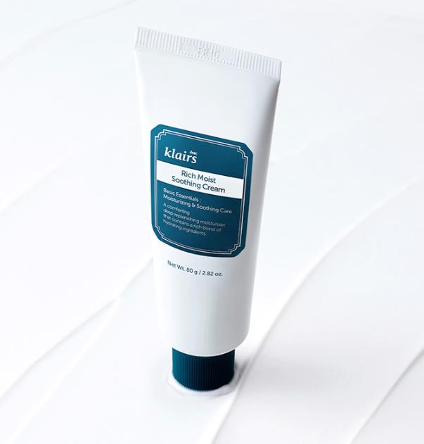 K-Beauty Moisturizer for Dry Skin – Klairs Soothing Cream 80g