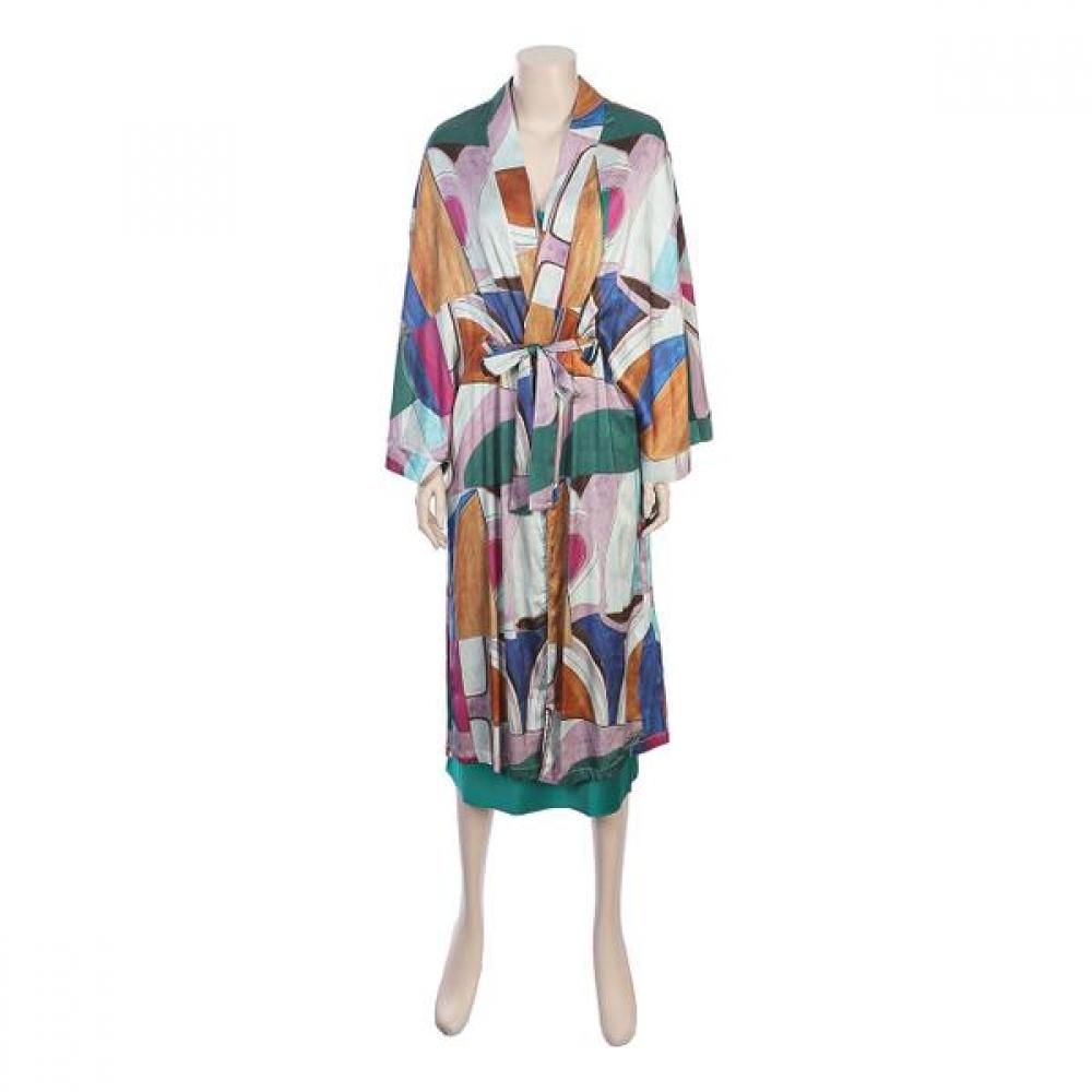 

Barbara Geometric Print Robe Gown Agw4578r 85