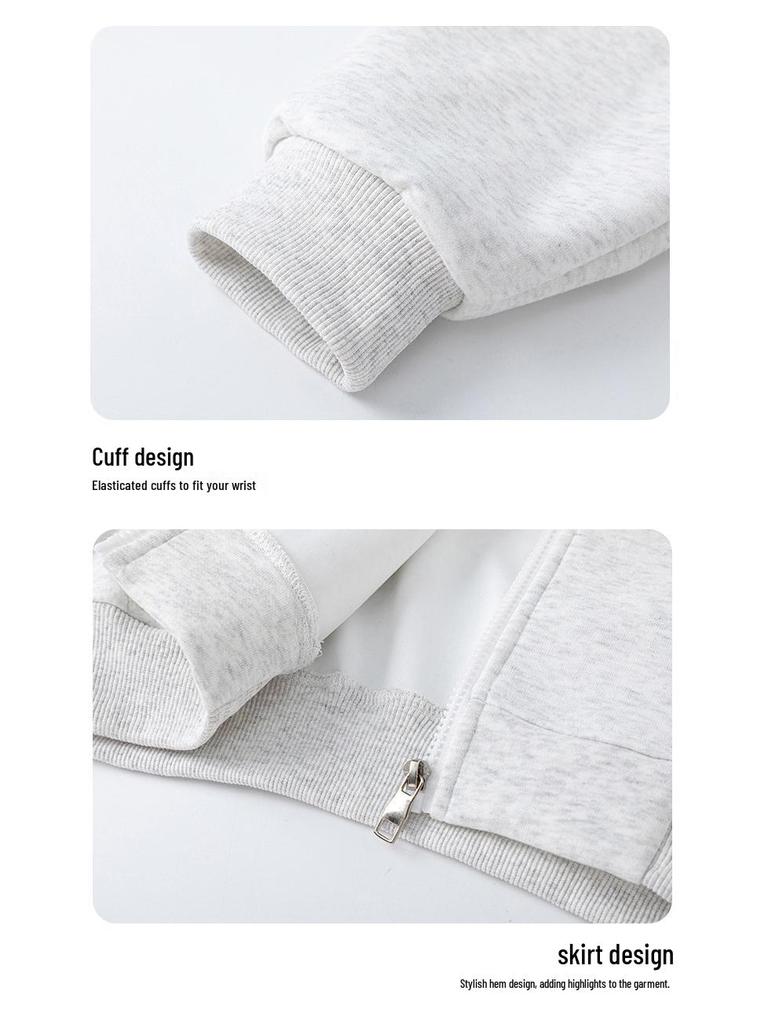 2025 Premium Retro Fur Collar Hoodie Cardigan Jacket for Men & Women - Autumn Trendy Couple Wear
