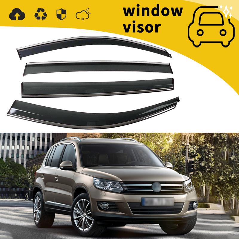 Volkswagen Tiguan (09-21) Door Rain Visor Shield - Modified Decoration