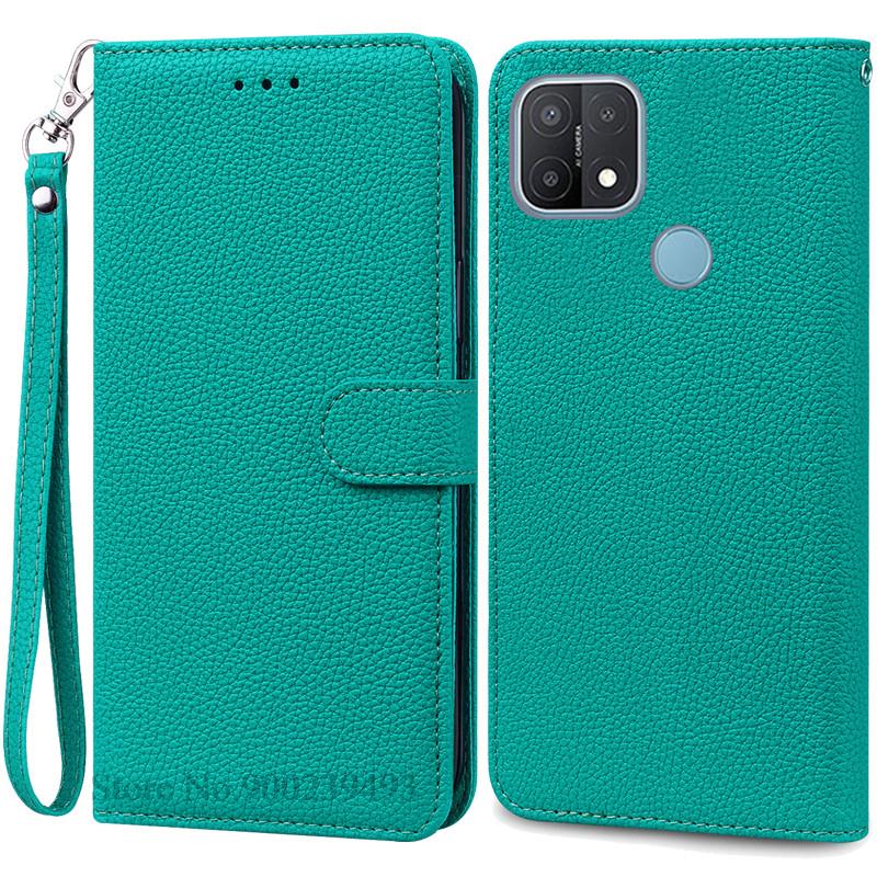 For OPPO A15 Case OPPO A15S Cover Silicone Wallet Flip Cover For OPPO A15 CPH2185 A15S CPH2179 Phone Case Leather Coque Fundas