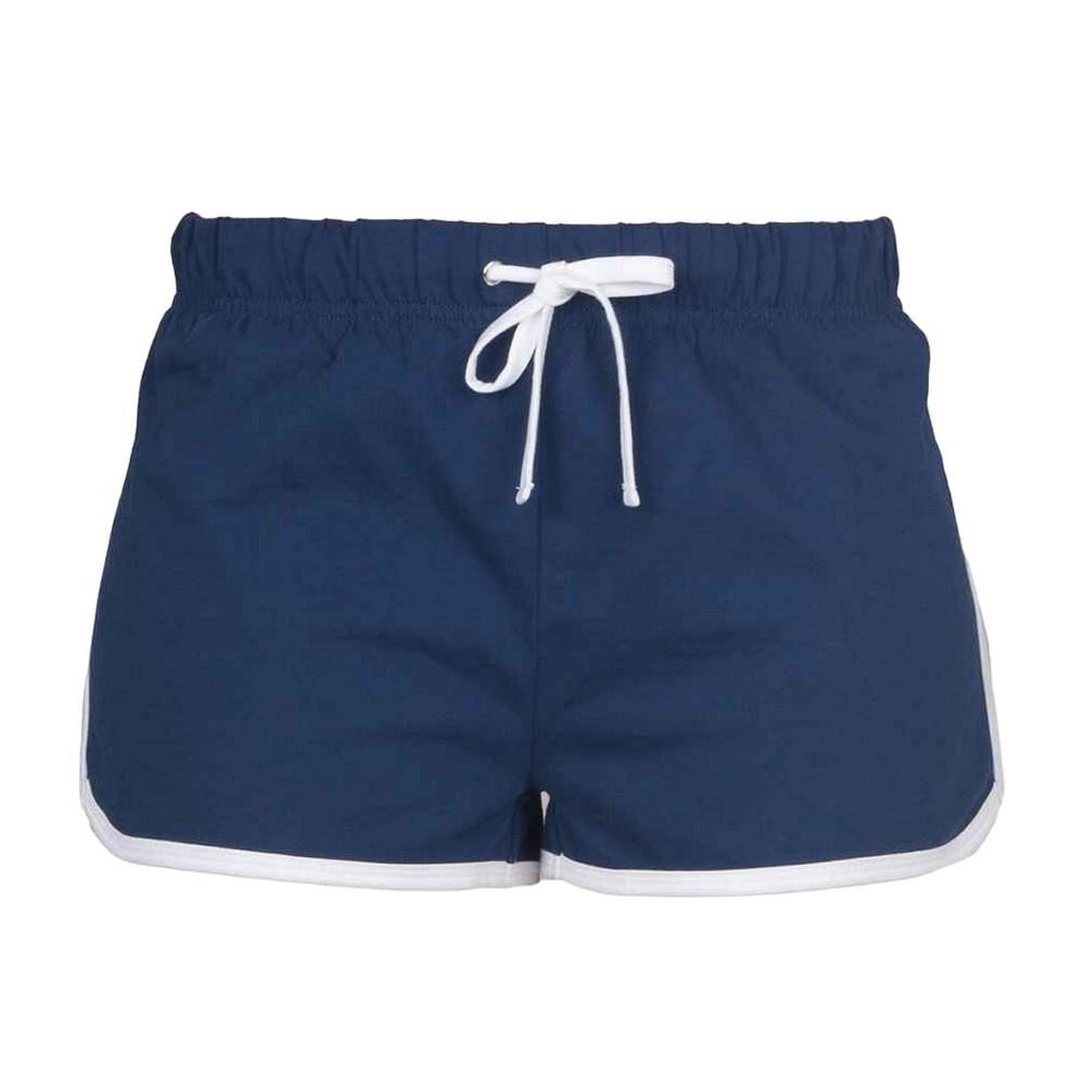 Skinni Fit Womens/Ladies Retro Shorts