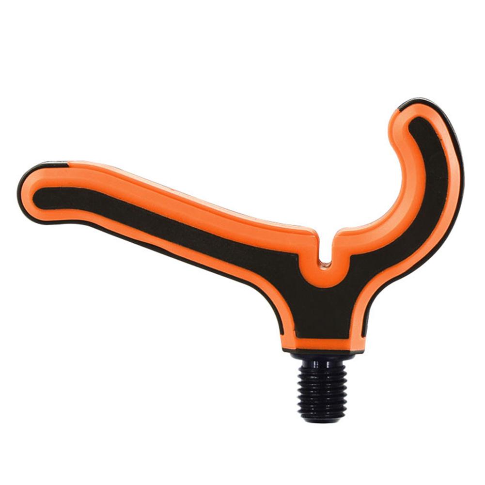 Carp Fishing Rod Rest Head 3/8inch Thread Fishing Rod Holder Feeder Rod Rest Head Fishing Accessories