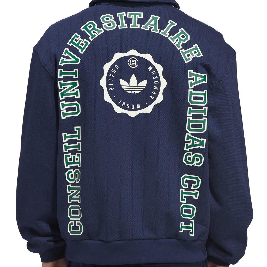 adidas X CLOT Quarter Zip Night Indigo Unisex Tops Blue JM7097