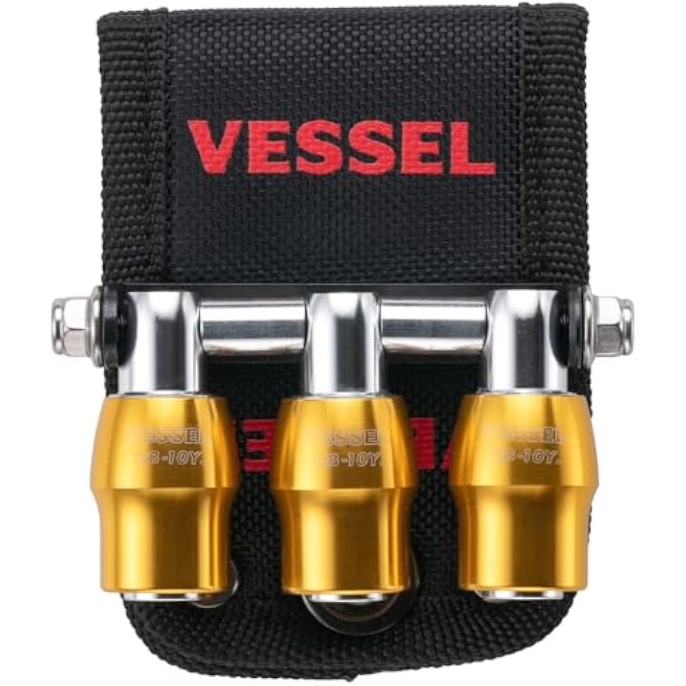 VESSEL (Vessel) Quick Catcher Triple Holder Yellow QB-10B3Y