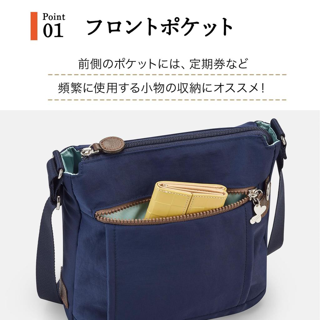 Kanana Project PJ8-3rd 62104 Umhängetasche, Vertikales Design, Platz für 500 ml PET-Flaschen, Hintertasche, Marineblau