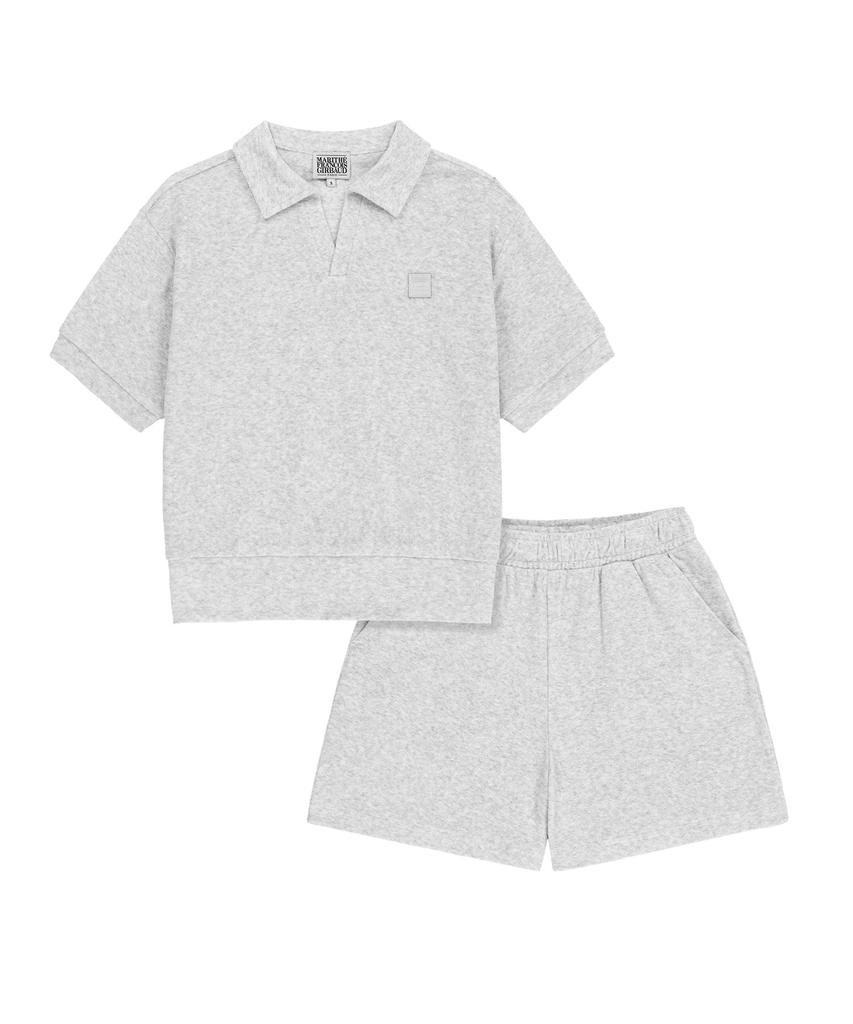 Malittepeulangsowajeobeo W Terry Set-Up Light Heather Gray