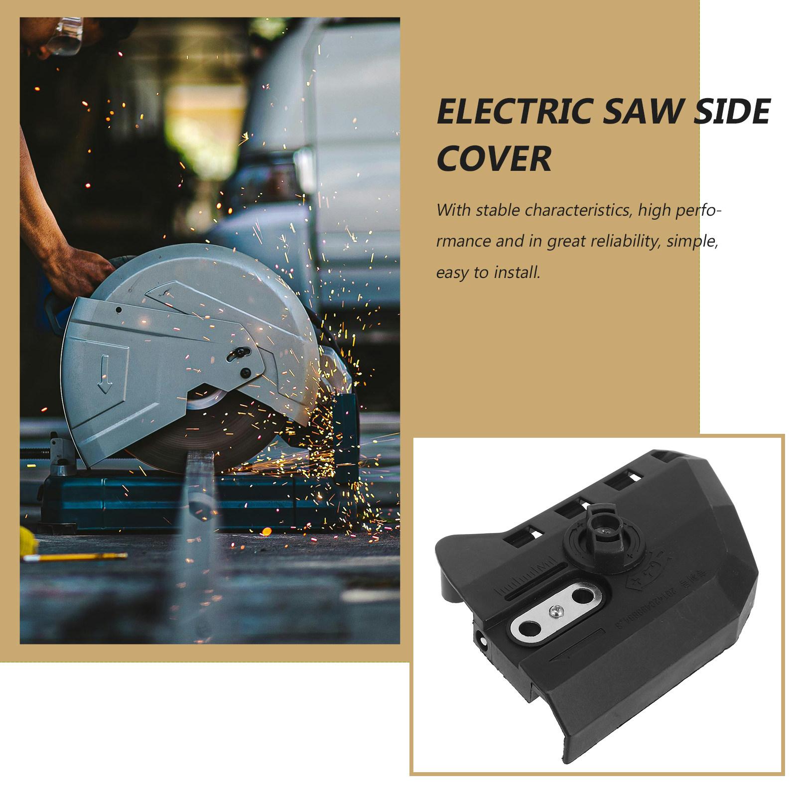 

Chainsaw Side Cover Compatible for 5016 6018 Electric Chainsaw Chain Tensioner Replacement Clutch Brake Cover Spare Part 17X8.5X3.3CM