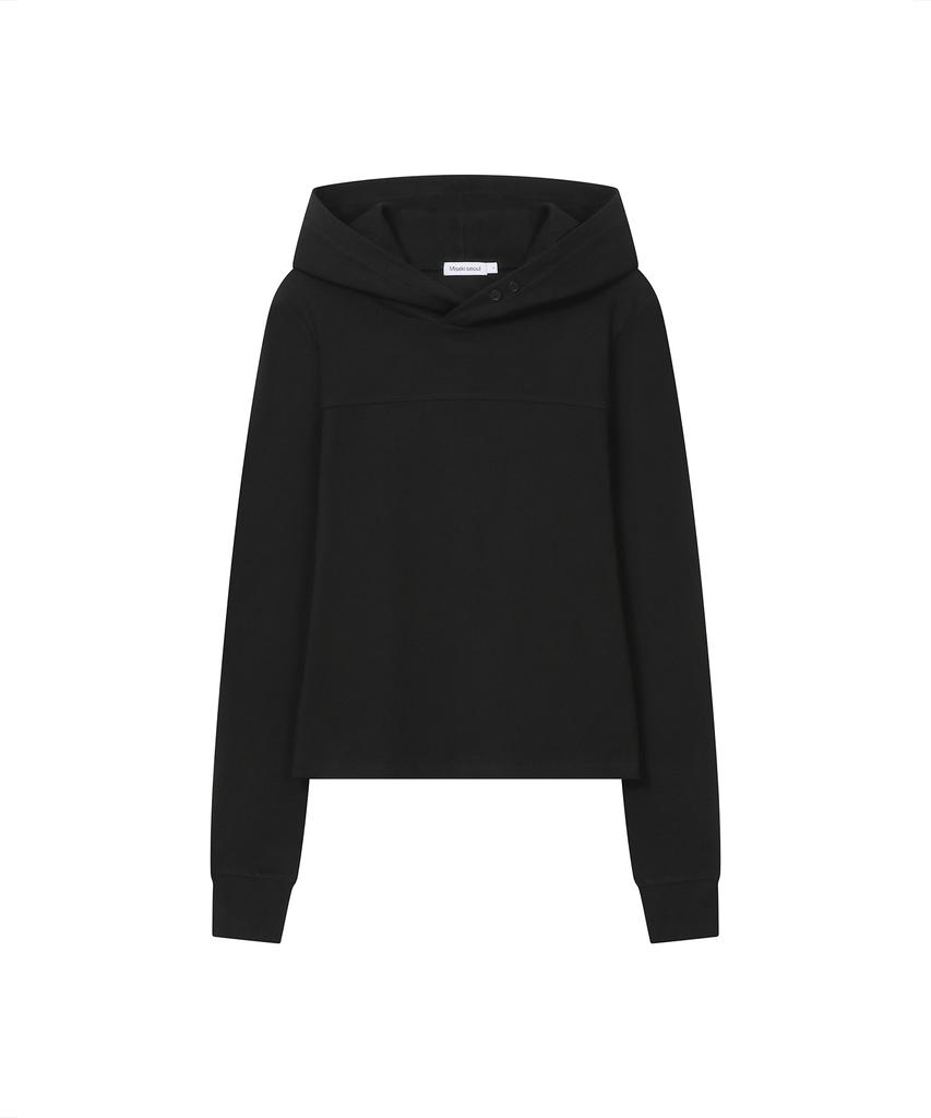 MISEKI SEOUL Raglan Layered Hoodie Set Black