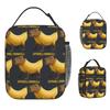 Italian Brainrot Capybarelli Bananalelli Lunch Bag Portable Lunch Box Child Travel Print Cooler Bag Fun Oxford Tote Food Bags