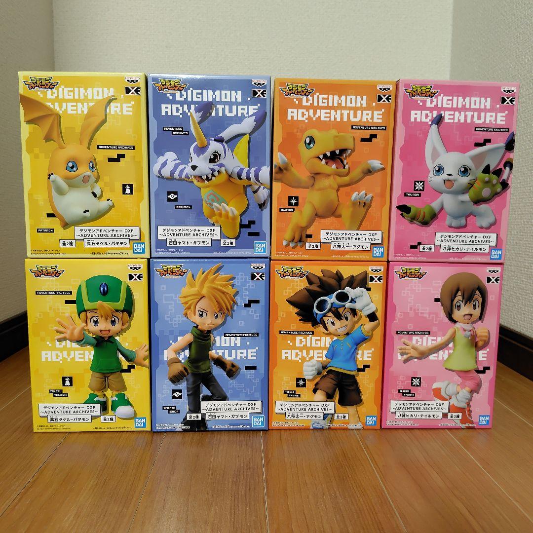 

[USED] Digimon Adventure Figure Set of 8