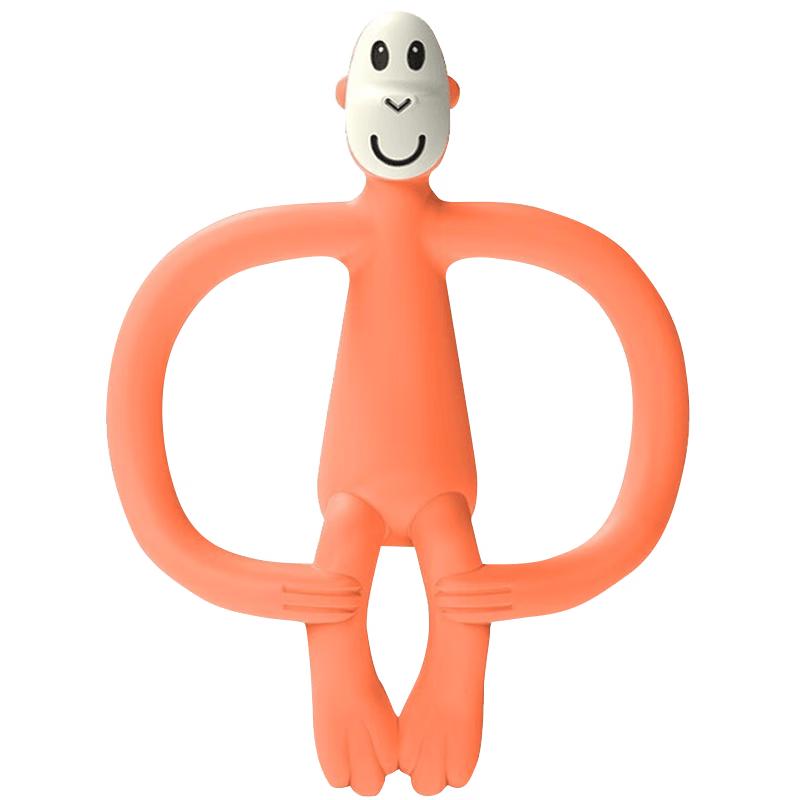 Matchstick Monkey Tailless Baby Teether оранжевый