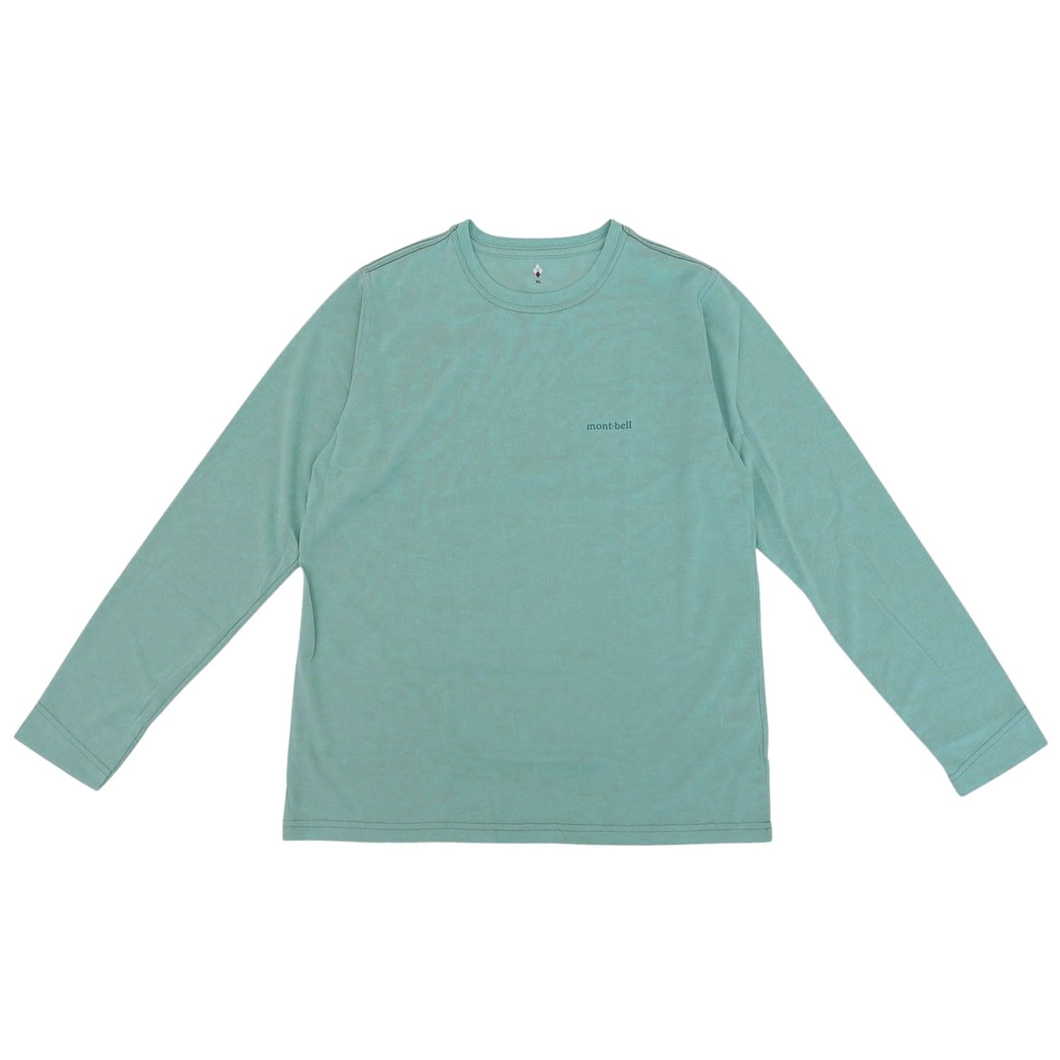 mont-bell wickron long sleeve t-shirt women s light blue m