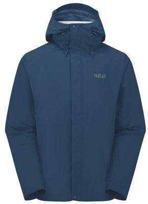 Jacket Rab Downpour Jacket Tempest Blue TMB
