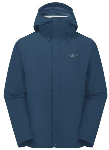 

Куртка Rab Downpour Jacket tempest blue TMB L