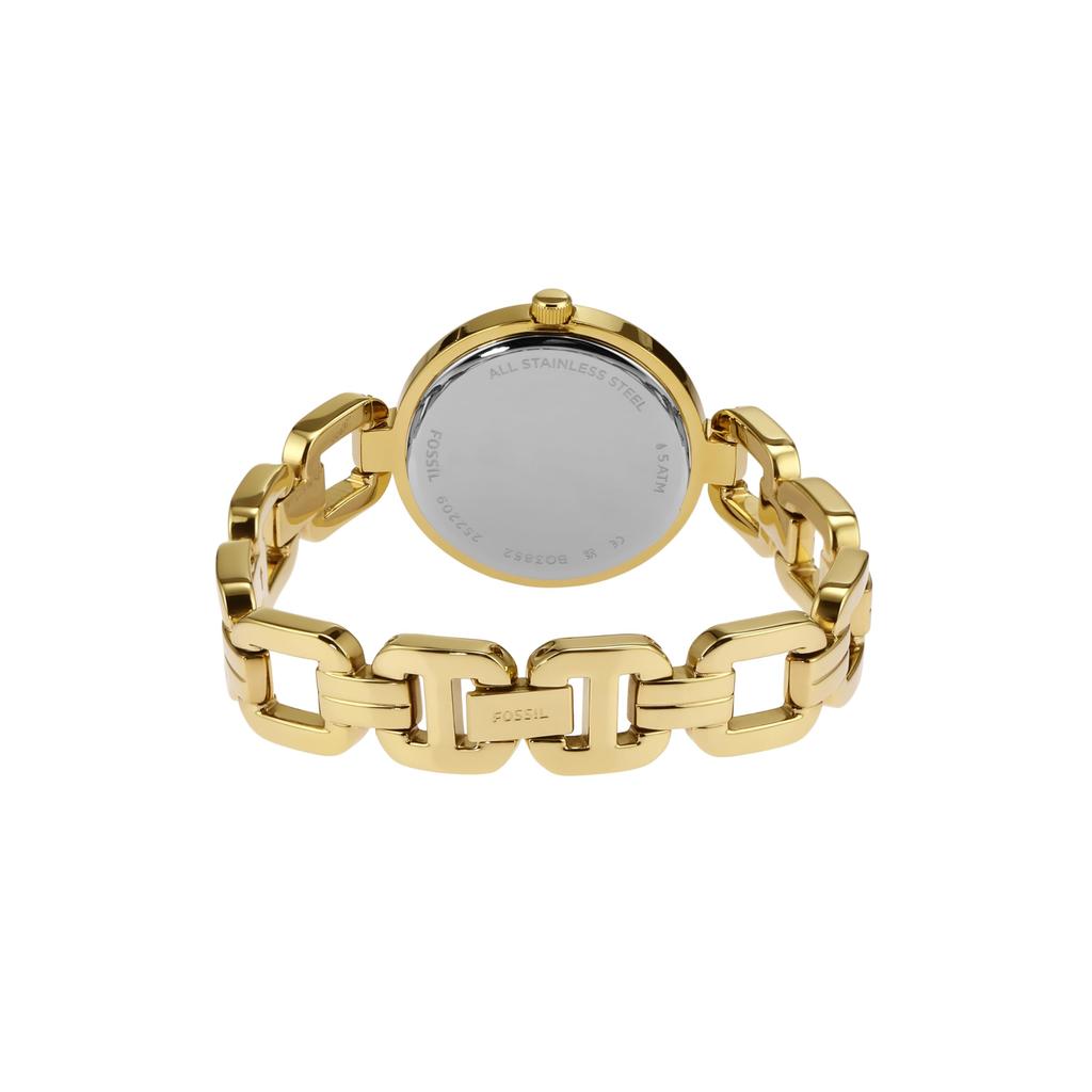 KERRIGAN Stainless Steel Watch Three-Hand Gold-Tone