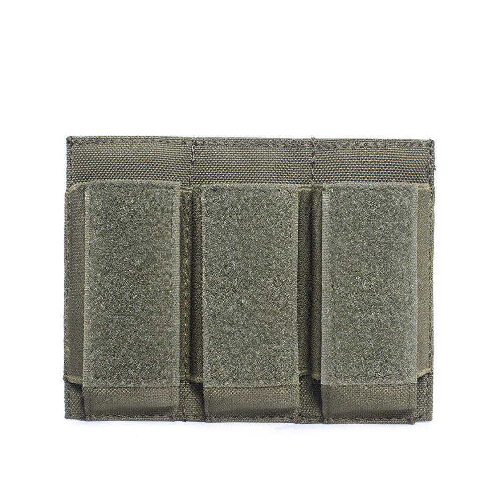 Tactical Triple Pistol Mag Pouch Pistol Ammo Bag Airsoft Magazine Pouch for Glock Magazines 40mm Grenade