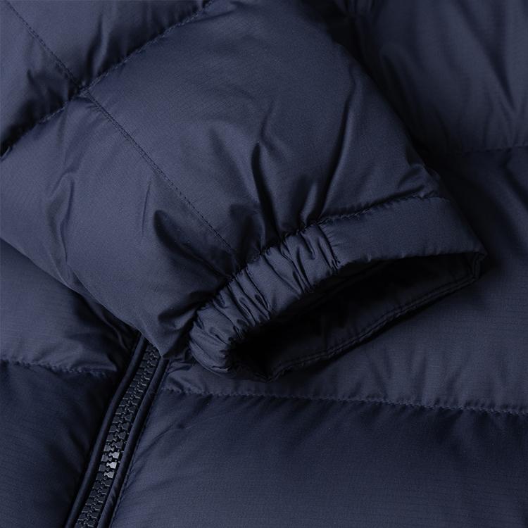 Polo Ralph Lauren FW22 Solid Logo Embroidered Removable Hood Warm Down Jacket Men Jackets Navy-Blue MNPOOTW16020299-410