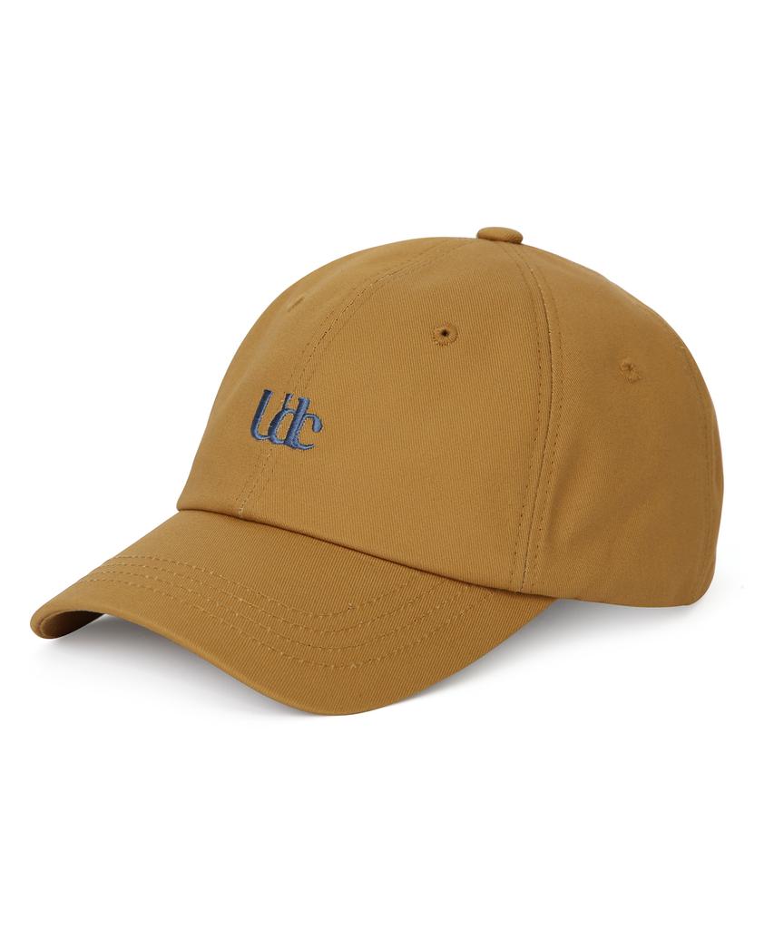 Eondeokeonteulol Cotton Logo Ball Cap Serif Udc / Authenic B B / Mud Yellow