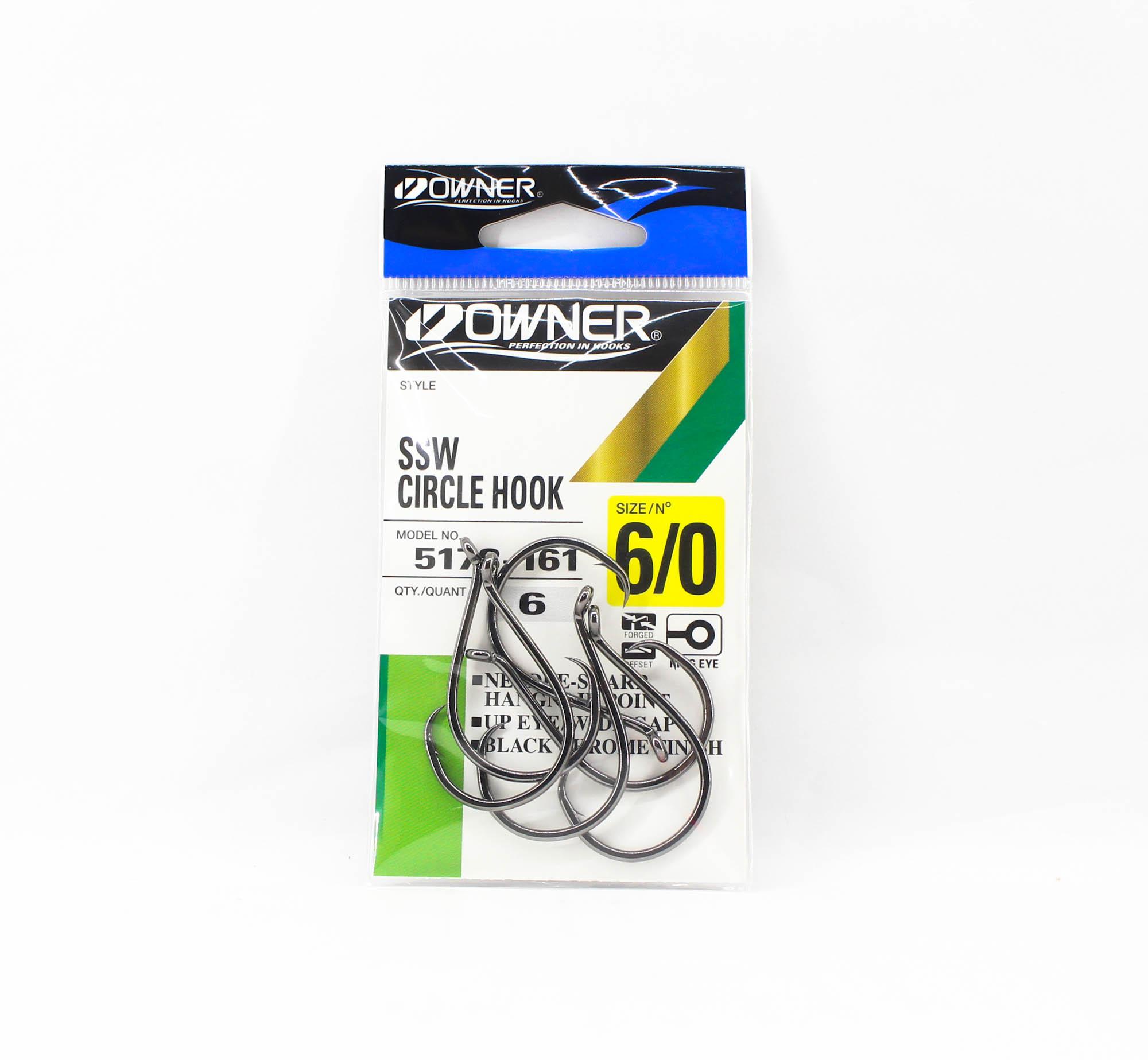 

Owner 5178 Круглый крючок SSW, размер 6/0 (0120)