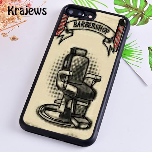 Barber Shop Hair Stylist Salon For iPhone 17 Air 16 Phone Case Cover 15 14 Plus 12 13 Pro Max Fundas