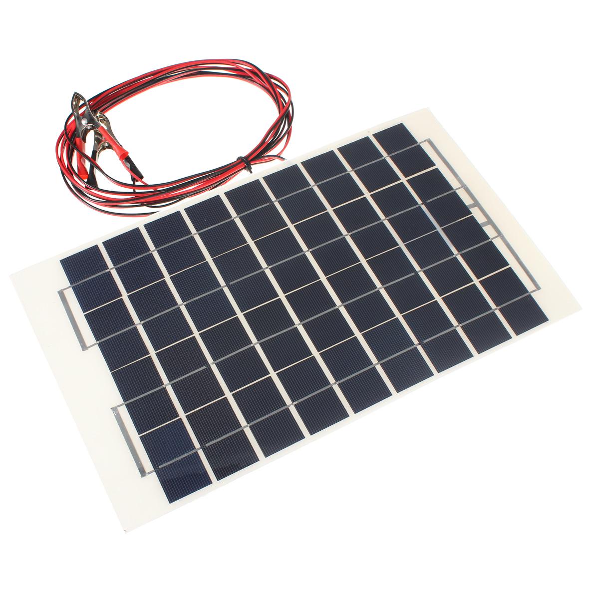 Panneau Solaire 10w Pour Quelle Batterie 10W 12V panneau solaire Poly cellules cristallines Module époxy résine