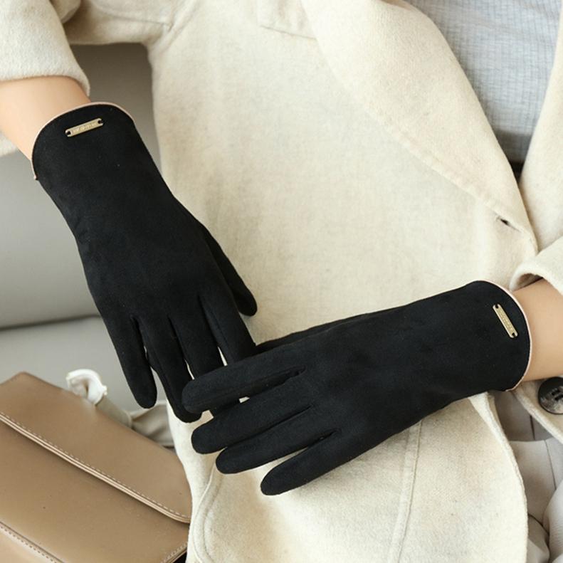 Guanti Invernali Donna Termici E Touchscreen: Modello Convertibile Con E Senza Dita, Grigio-bianco