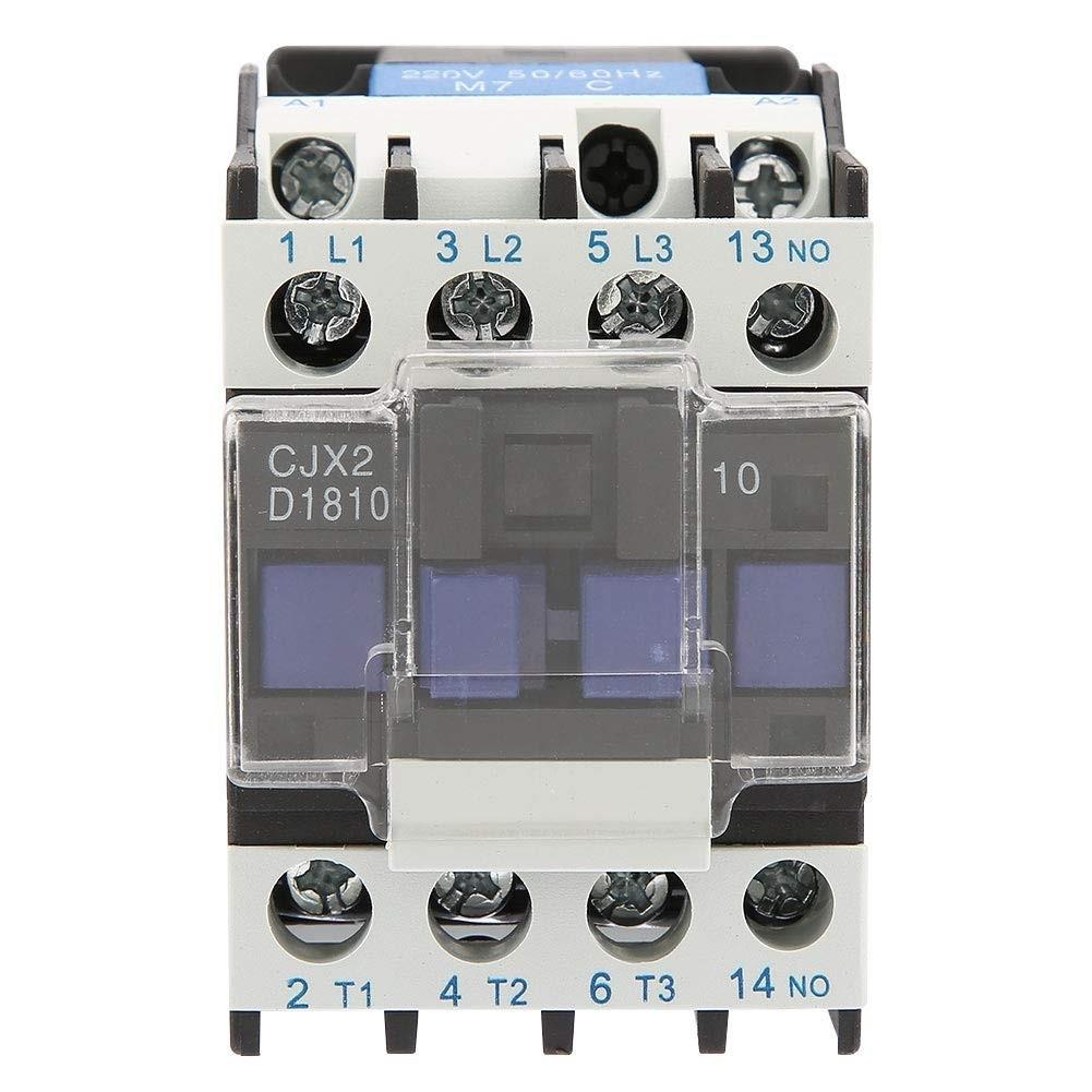 

AC 240V Contactor AC Coil 32A (Ith) 3-Phase 1NO Motor Starter Relay CJX2 1810