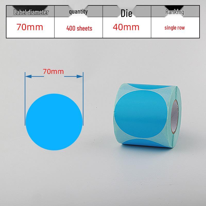 Waterproof Adhesive Thermal Barcode Stickers - Various Sizes