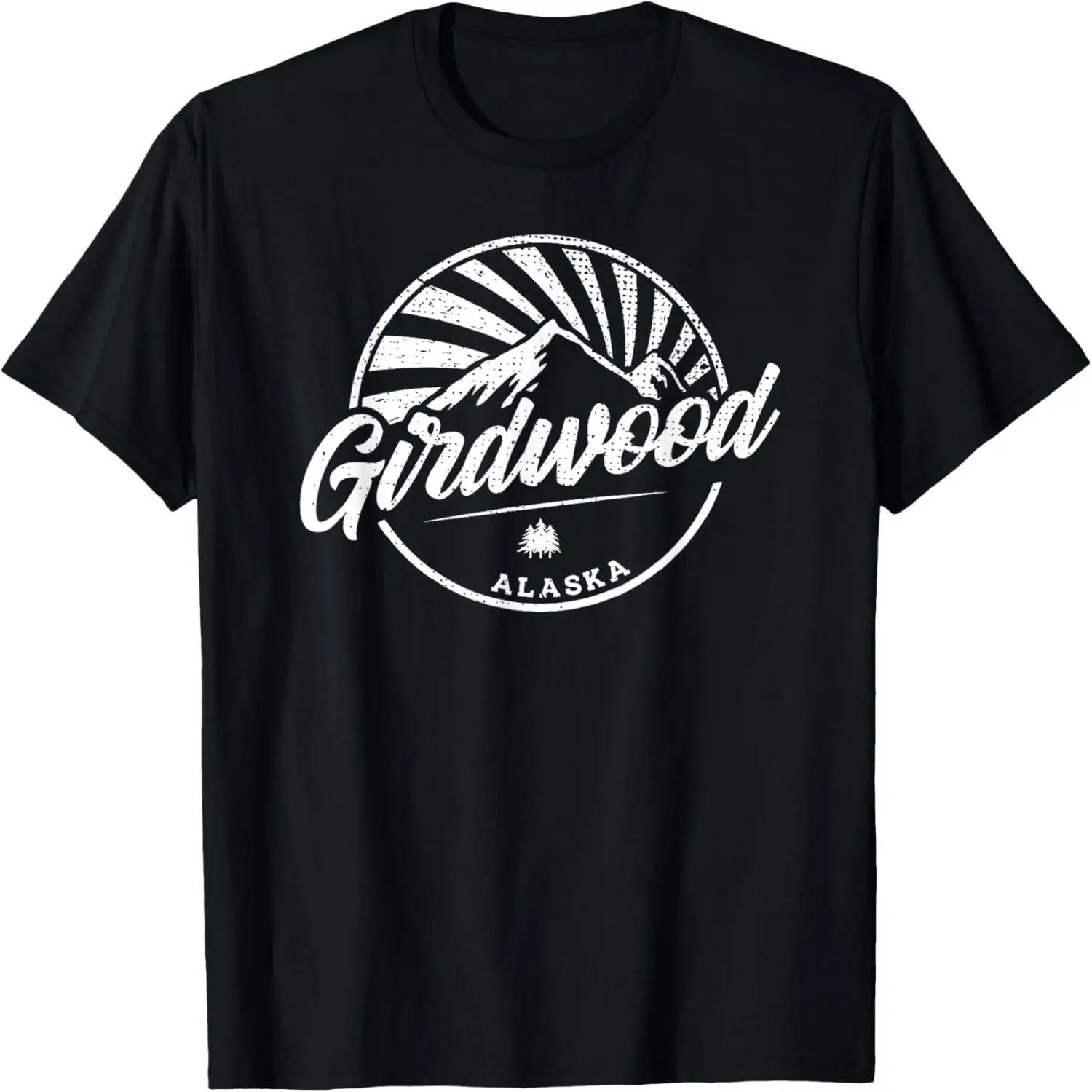 

Girdwood Alaska Vintage Outdoor T-Shirt XXXXXL чорний