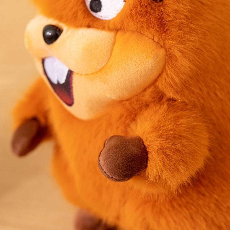 Hot High Quality Anime Hoppers Plush King Georges Tom Lizard Soft Stuffed Animal Beaver Plushie Doll Toy Birthday GiftKid