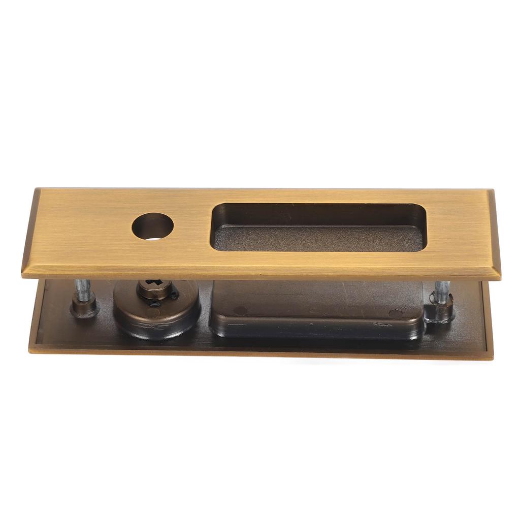 Sliding Door Pull Lock Double Sided Anti Theft Concealed Stylish Door Pull Lock Replacement