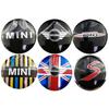 4pcs Car Decals Wheel Hub Center Stickers for Mini Cooper JCW R57 R58 R60 R50 R52 R53 R56 CLUBMAN COUNTRYMAN Logo Accessories